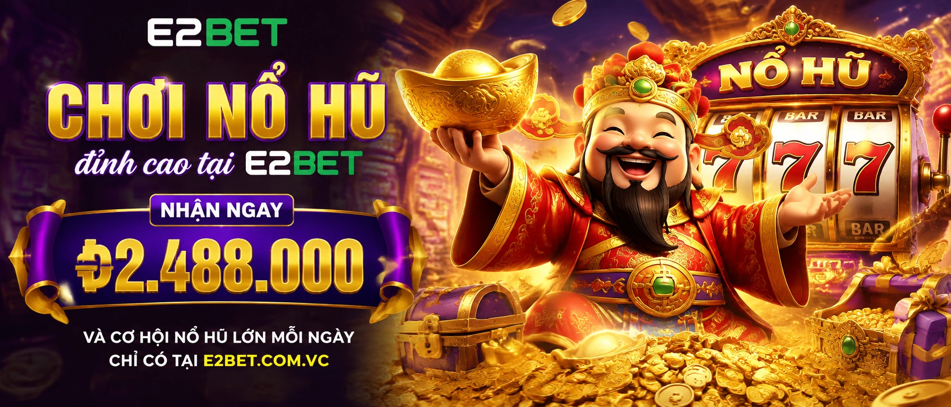 Bộ sưu tập slot nhiều biểu tượng thưởng trên E2BET