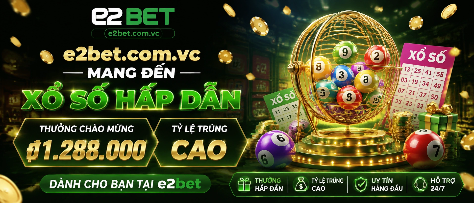 Người dùng tra cứu xổ số E2BET trên điện thoại với giao diện responsive và nút bấm lớn